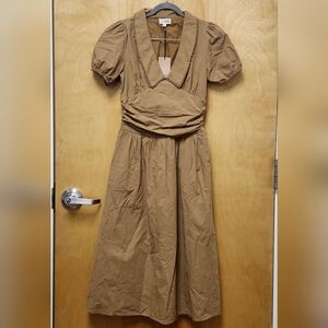 Sunday Edition size M Peter pan collar Midi Cottagecore Romantic Fit & Flare